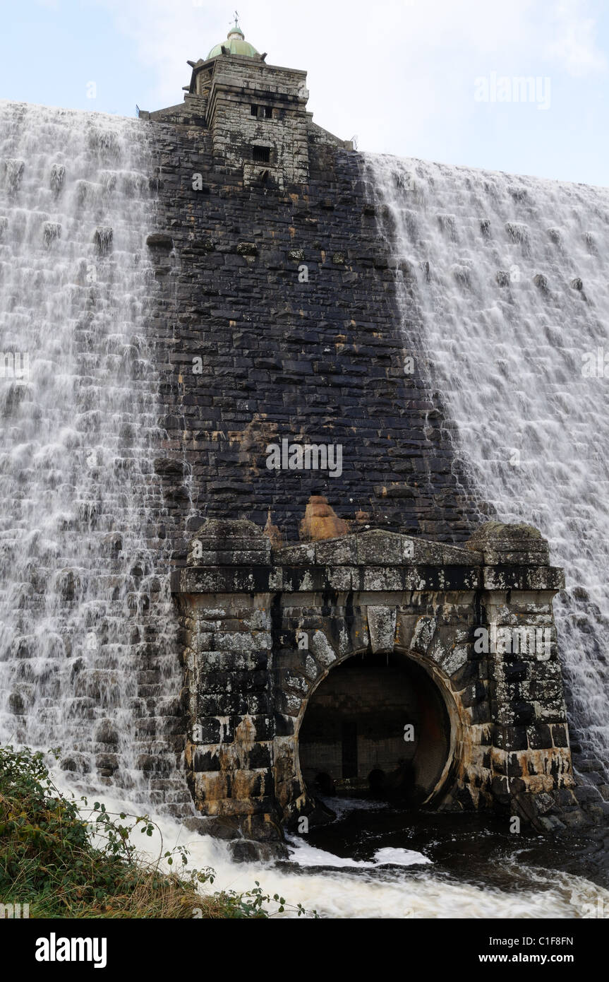Pen y Garreg serbatoio Elan Valley Rhayader Powys Galles Cymru REGNO UNITO GB Foto Stock