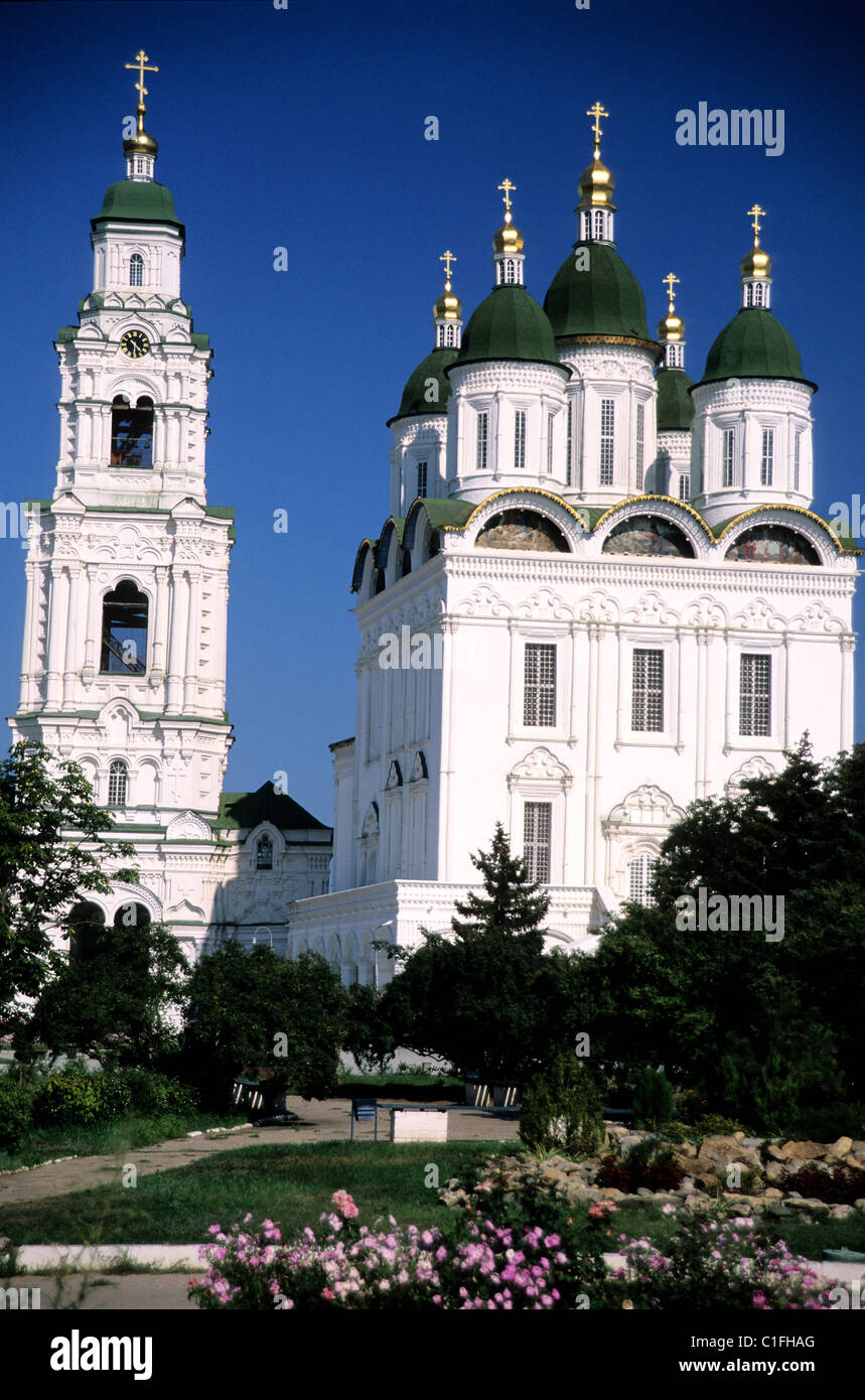 La Russia e la regione del Volga, Astrakhan, Cattedrale Assompton Foto Stock