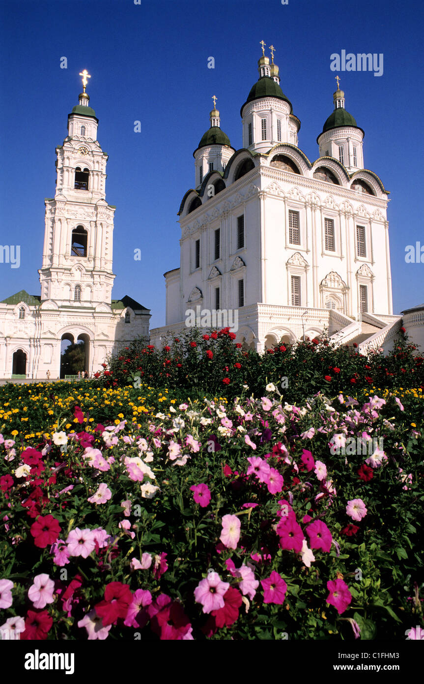 La Russia e la regione del Volga, Astrakhan, Cattedrale Assompton Foto Stock