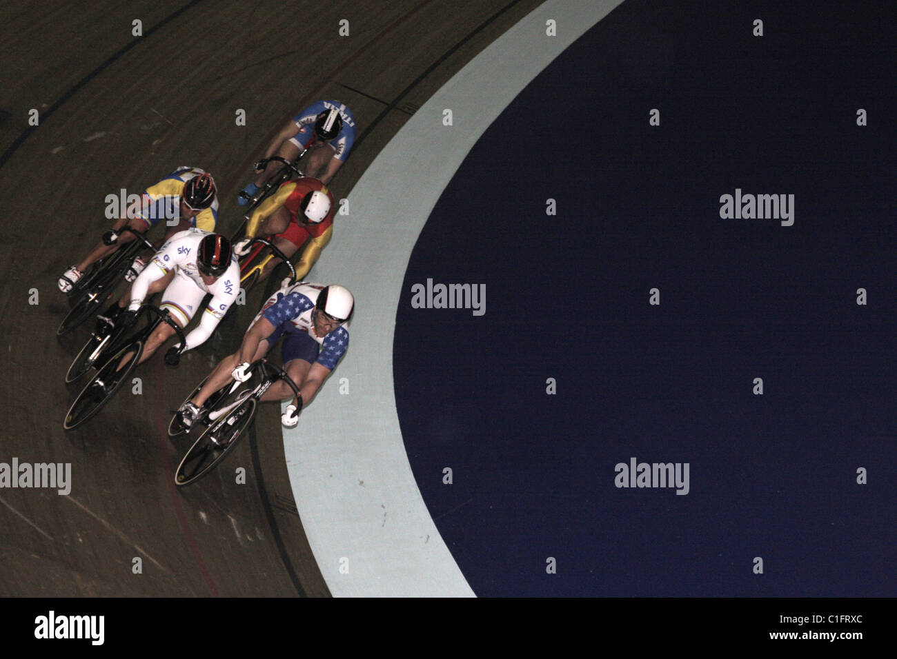 Jess Jessica vernice Foto Stock