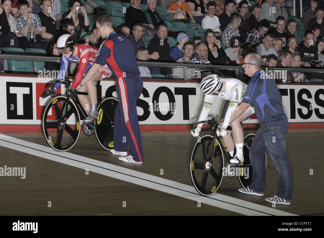 Anna Meares Jessica vernice finale 1/4 Foto Stock