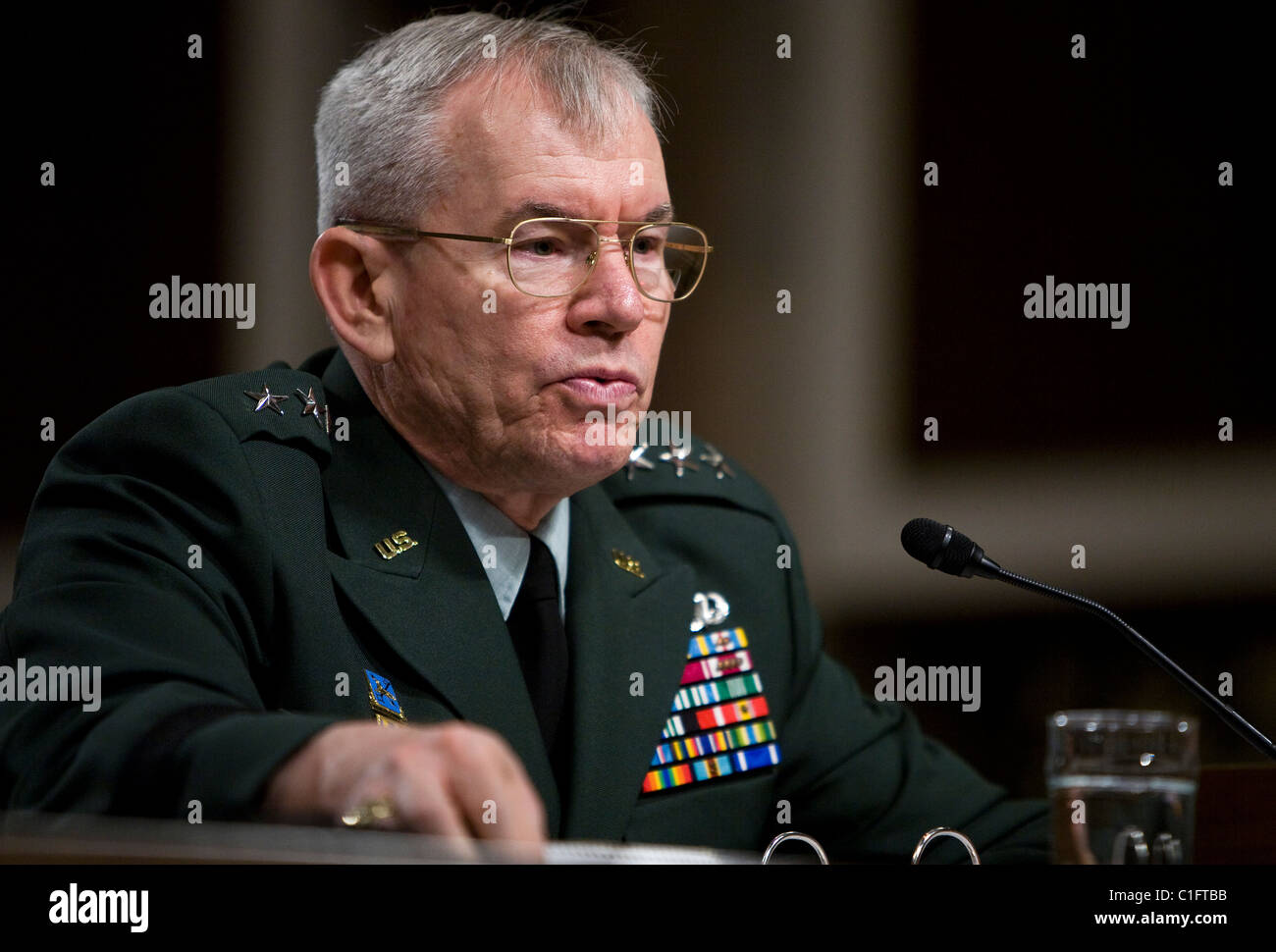 Generale Ronald L. Burgess, Jr., Direttore della Defence Intelligence Agency (DIA) Foto Stock