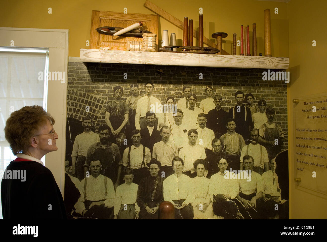 Shoeless Joe Jackson Museum di Greenville nella Carolina del Sud NEGLI STATI UNITI Foto Stock