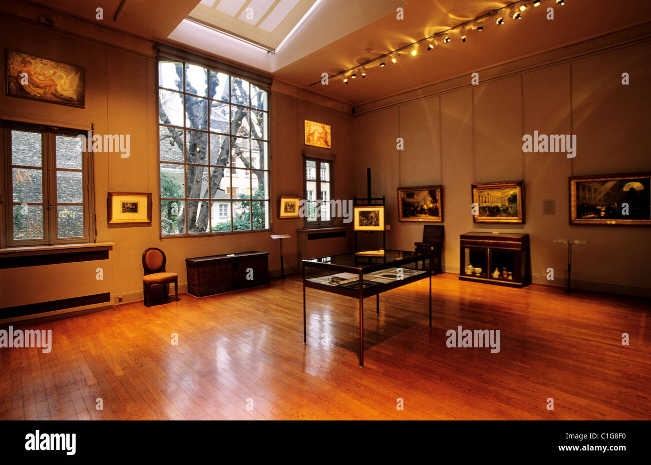 Francia, Parigi, Eugène Delacroix museo, studio del pittore Foto Stock