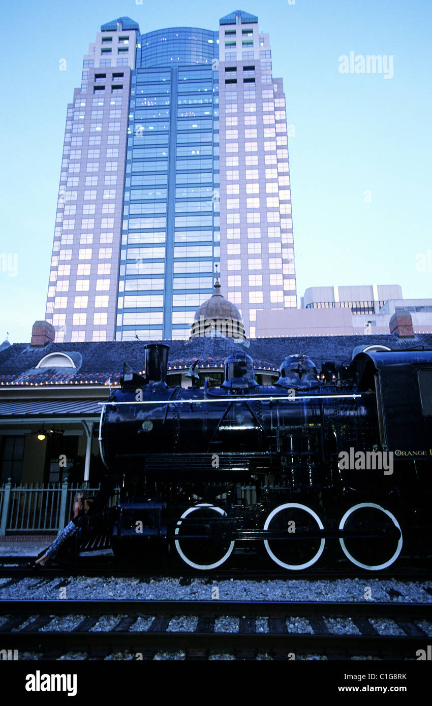 Stati Uniti, Florida, Downtown Orlando, Church Street Station, ex stazione ferroviaria Foto Stock
