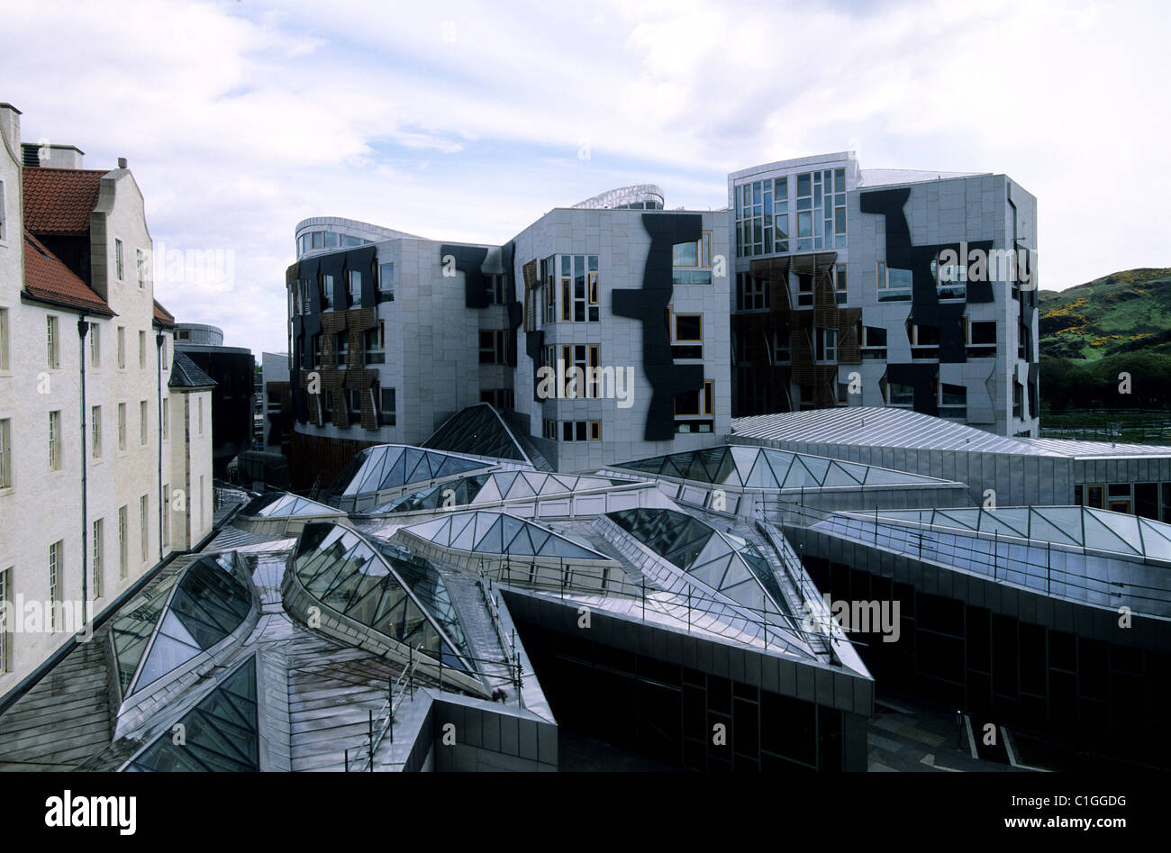 Regno Unito, Scozia, Edimburgo, il Parlamento Scozzese Foto Stock