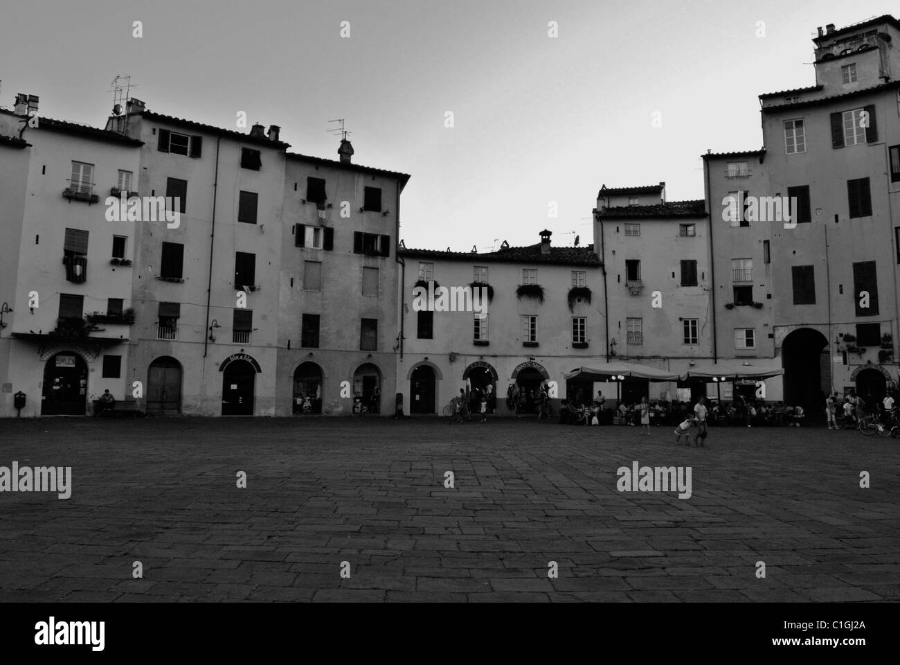 Luca Square, Italia Foto Stock