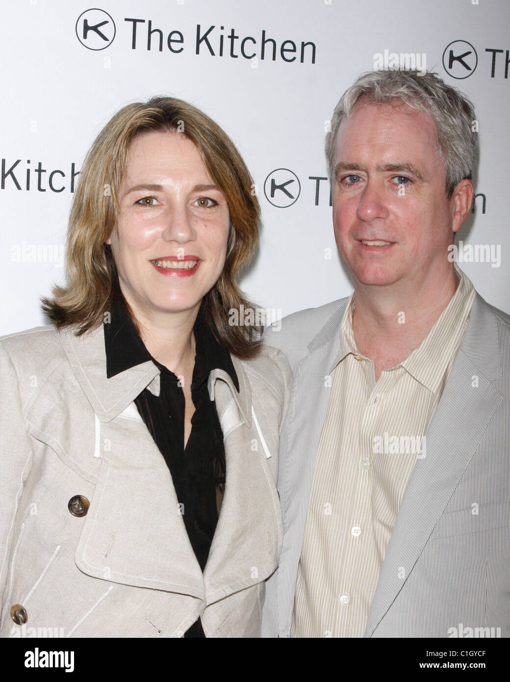 Jacyline Humpres e Tony Oursler la cucina 2009 molla beneficio di gala tenutosi a Capitale - Gli arrivi di New York City, Stati Uniti d'America - Foto Stock