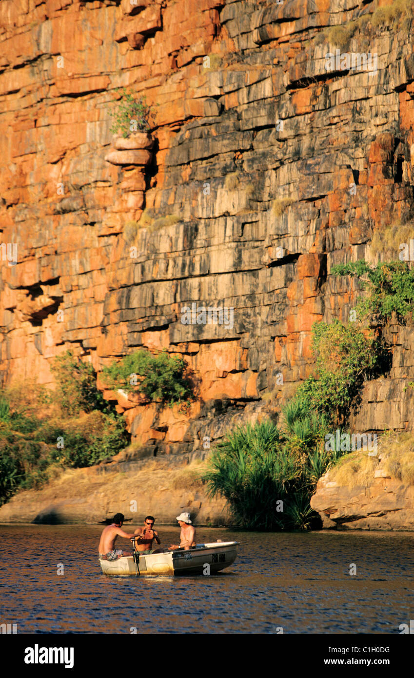 Australia, Australia occidentale, Kimberley, Chamberlain Gorge vicino a El Questro Foto Stock