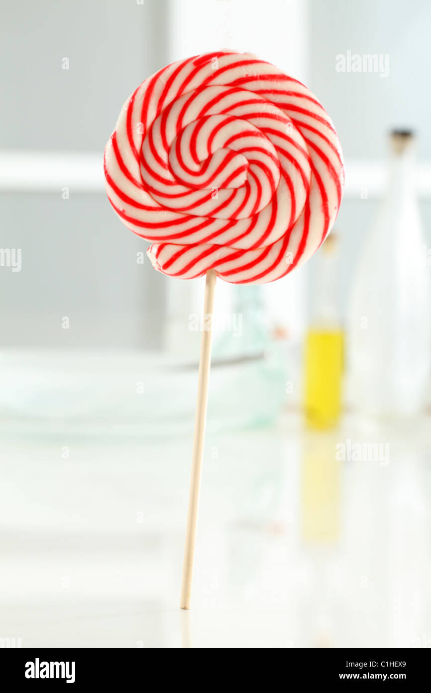 Spirale CANDY LOLLIPOP Foto Stock