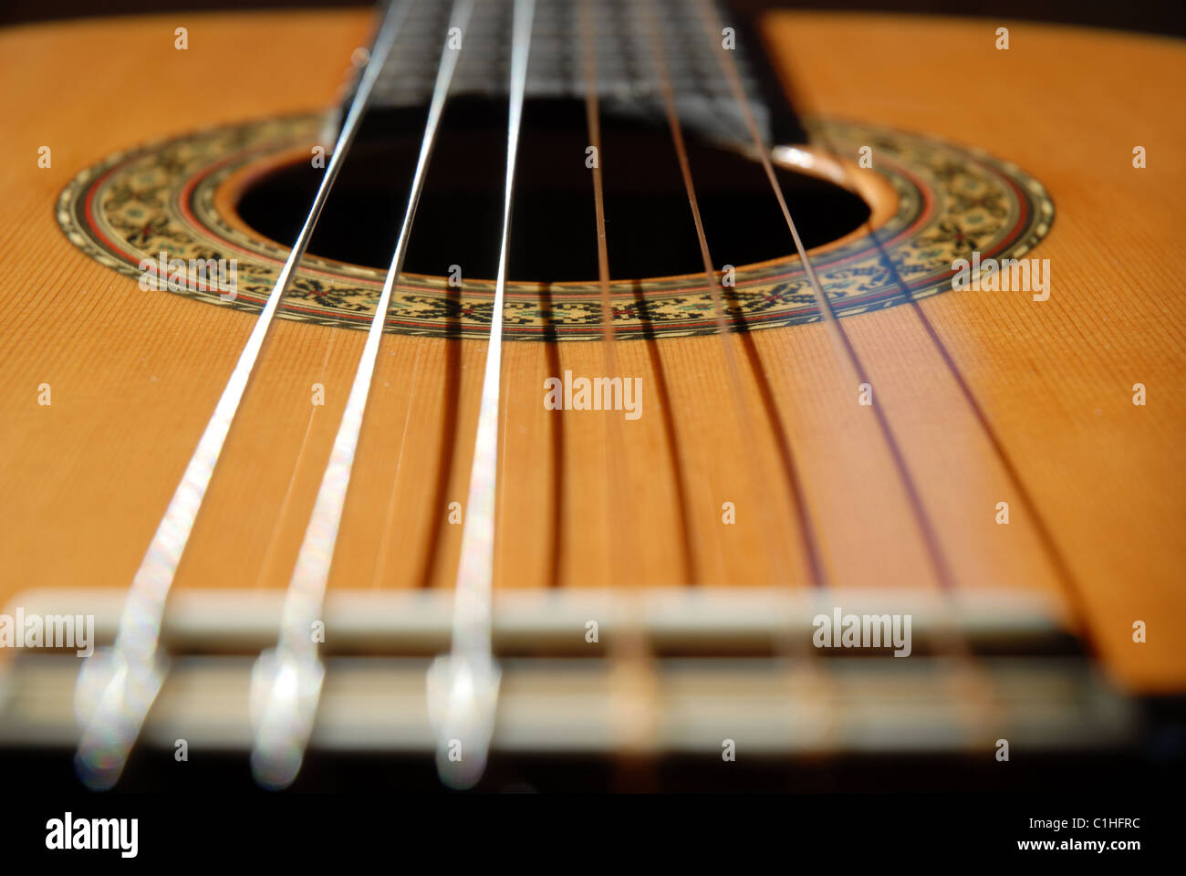 La chitarra classica Foto Stock