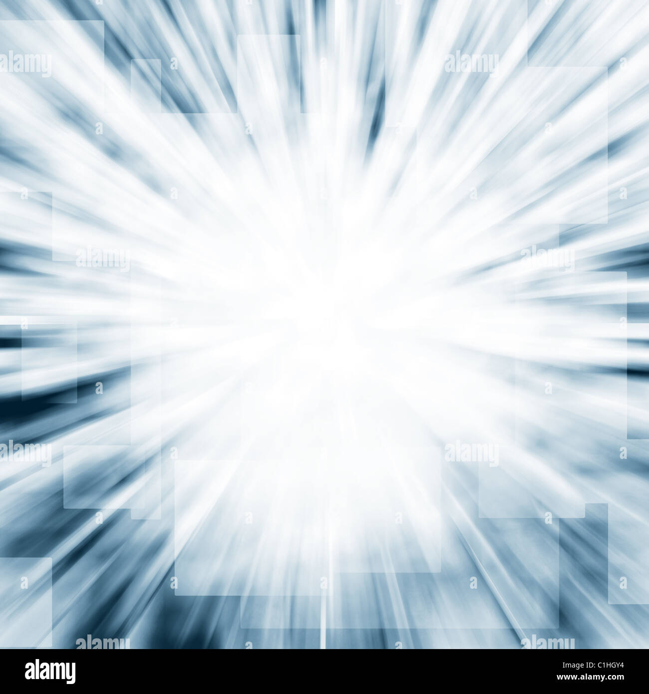 Abstract design di sfondo di raggi di luce con spazio di copia Foto Stock