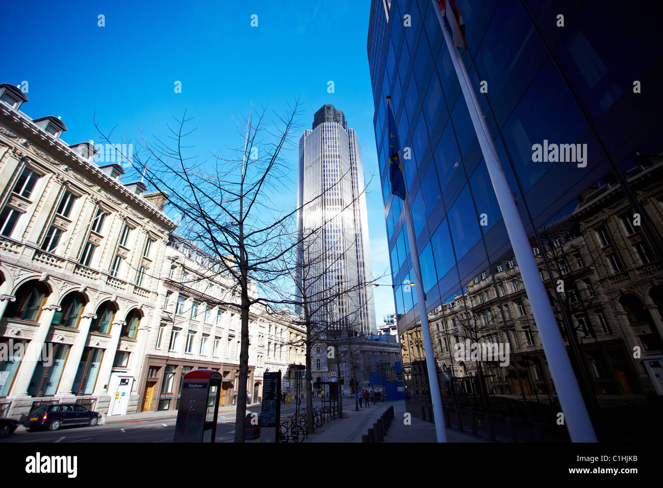 CITY OF LONDON Financial District Foto Stock