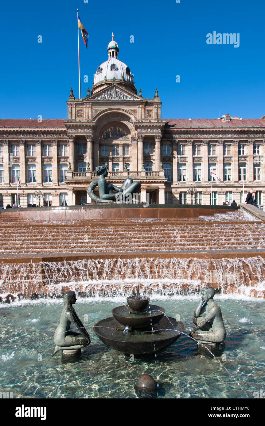 La città di Birmingham Council House. In Inghilterra. Foto Stock