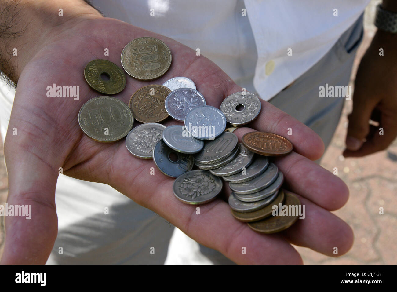 Valuta giapponese Foto Stock