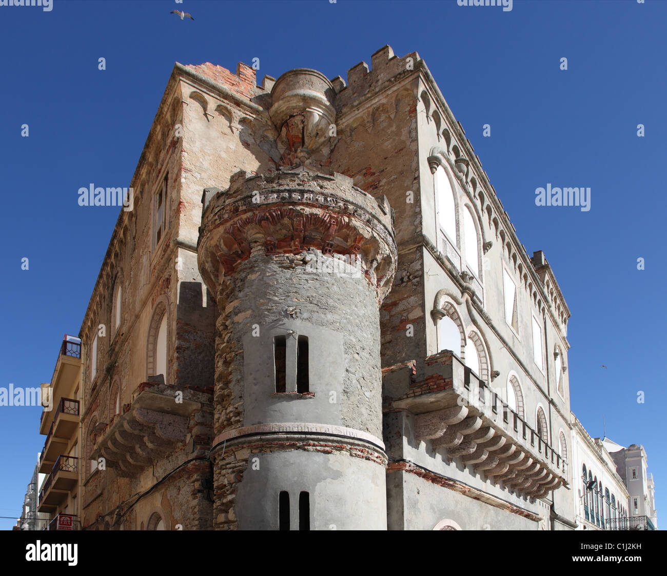 Castello Engelheiro Silva Figueira da Foz, Portogallo Foto Stock