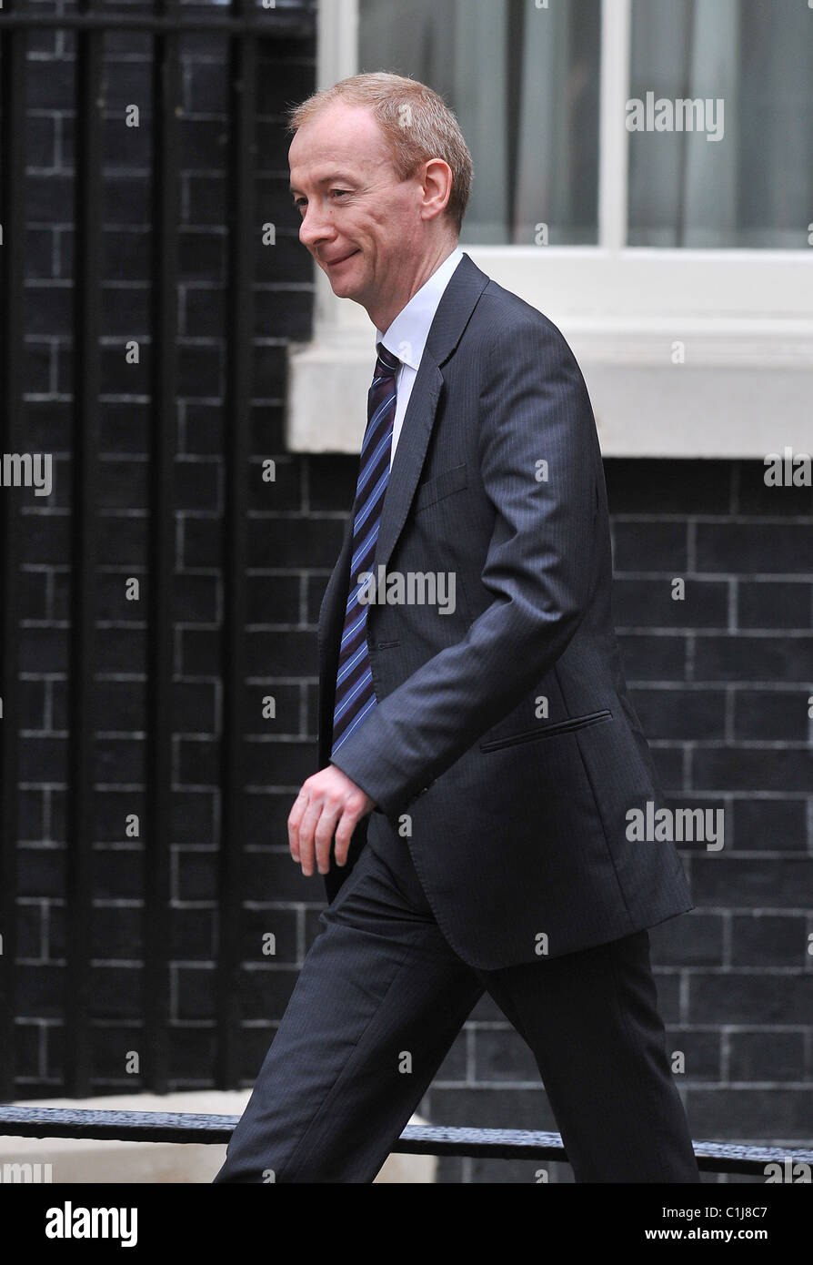 Pat McFadden ministri arrivano al 10 di Downing Street per una riunione del gabinetto. Londra, Inghilterra - 02.06.08 Foto Stock