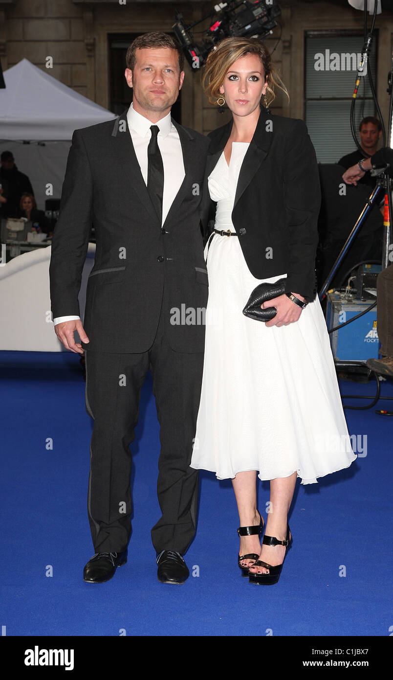 Dermot O'Leary con la sua fidanzata Deborah Koppang Royal Academy of Arts estate anteprima della fiera delle parti di Londra - Inghilterra - Foto Stock