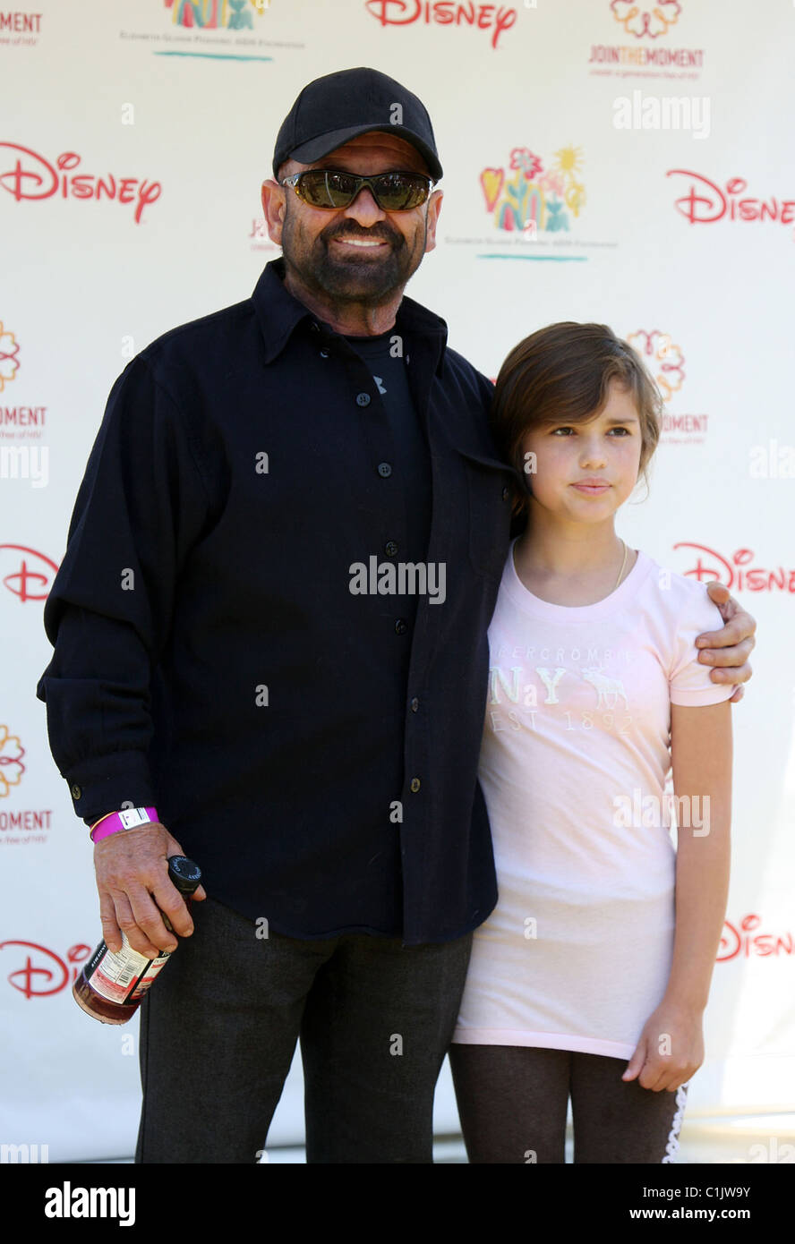 Joe Pesci con sua figlia Tiffany Pesci Elizabeth Glaser pediatrico AIDS
