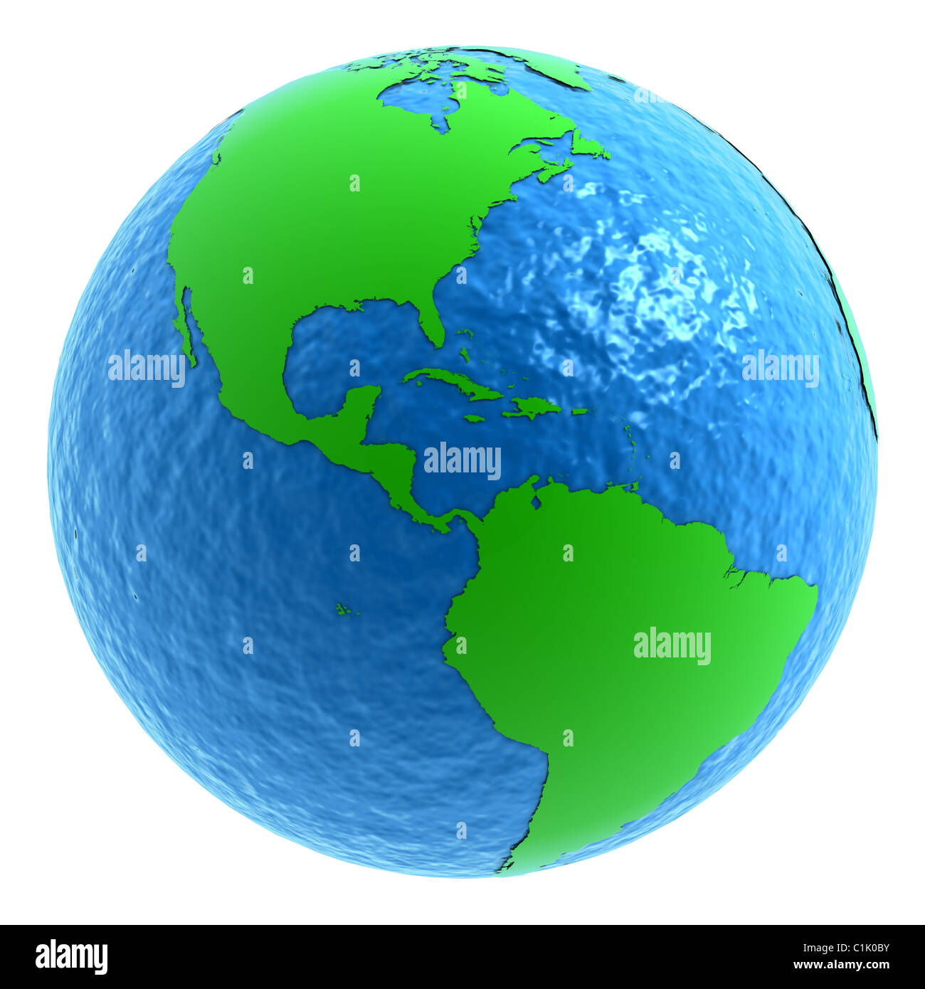 Pianeta terra Foto Stock