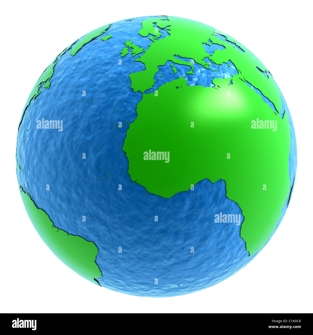 Pianeta terra Foto Stock