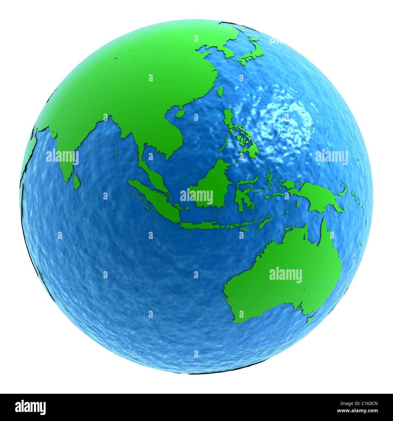 Pianeta terra Foto Stock