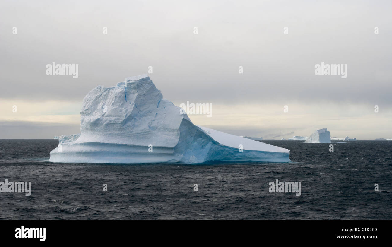 Iceberg in Antartide Foto Stock