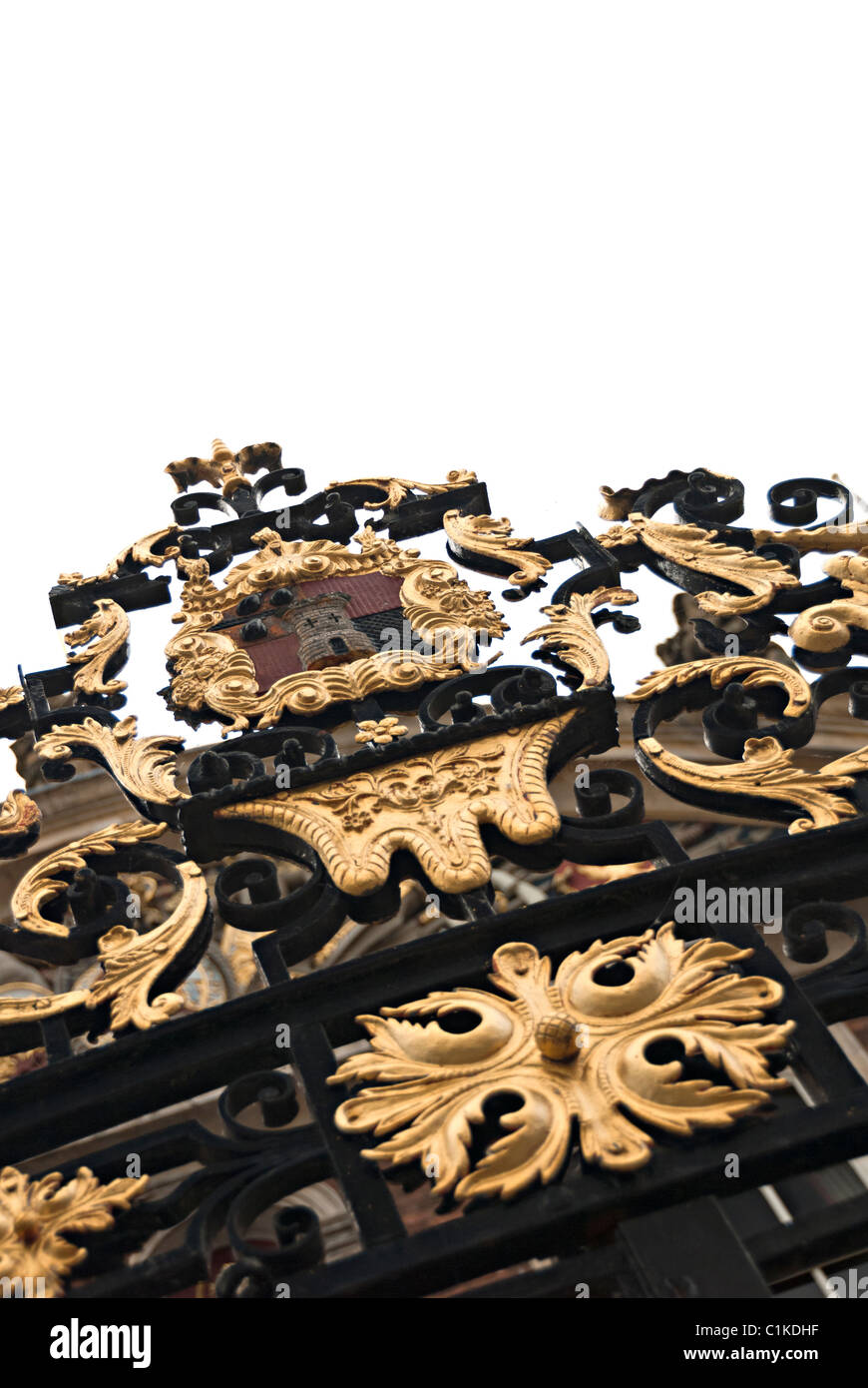 Worcester guildhall stemma Foto Stock