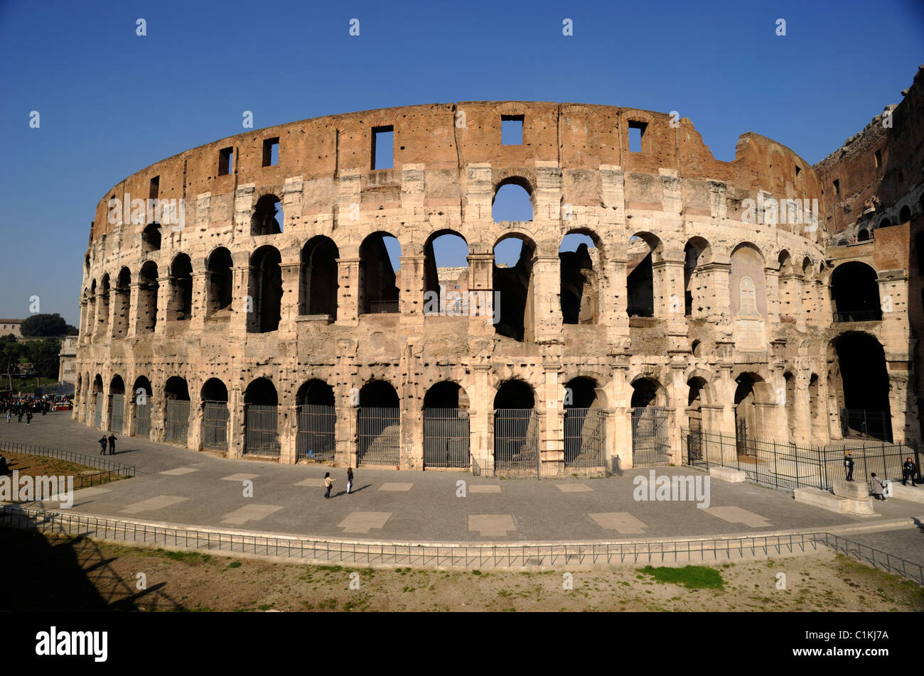 Italia, Roma Colosseo Foto Stock