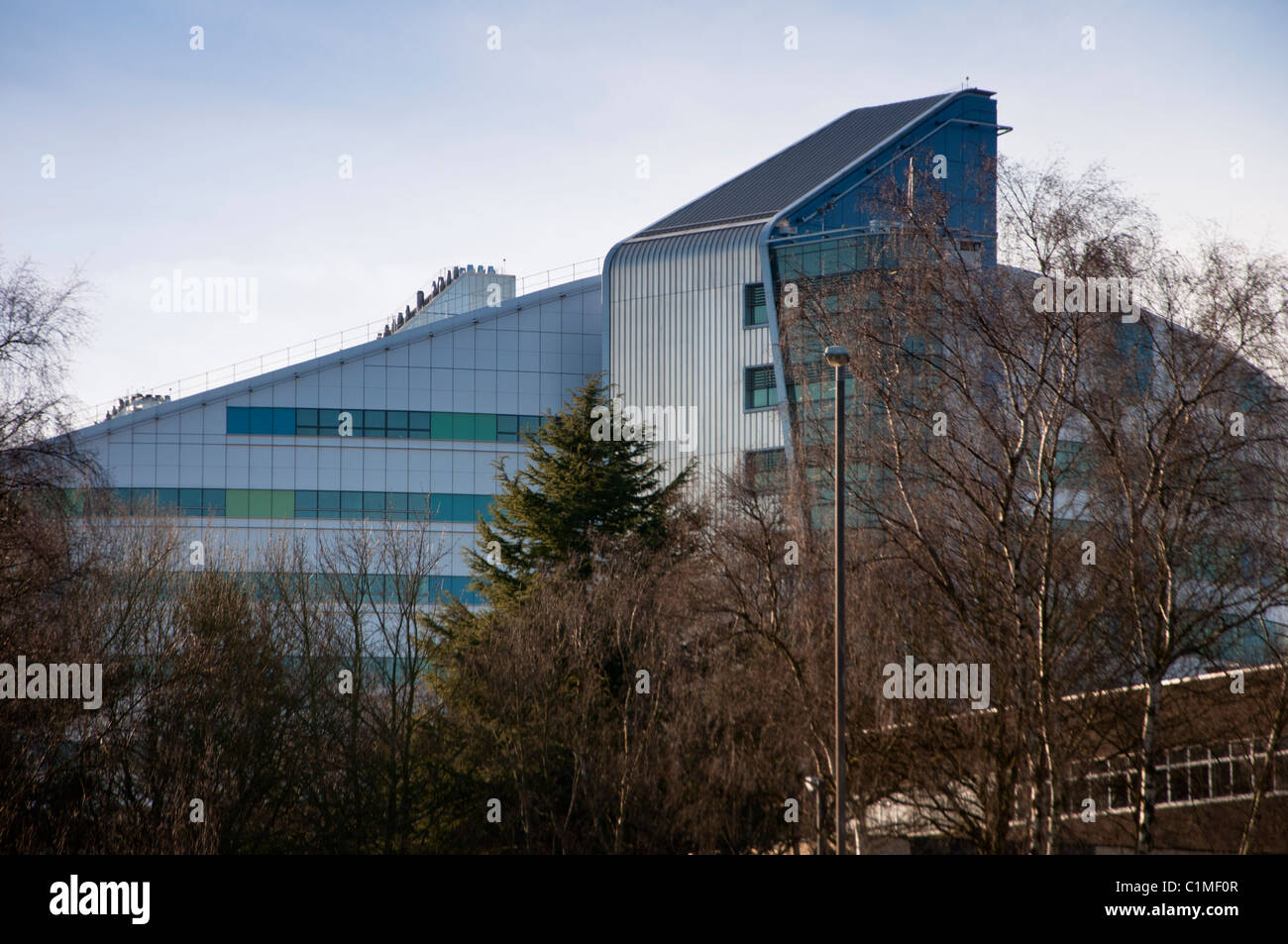 La nuova Queen Elizabeth Hospital di Selly Oak, Birmingham. Regno Unito Foto Stock