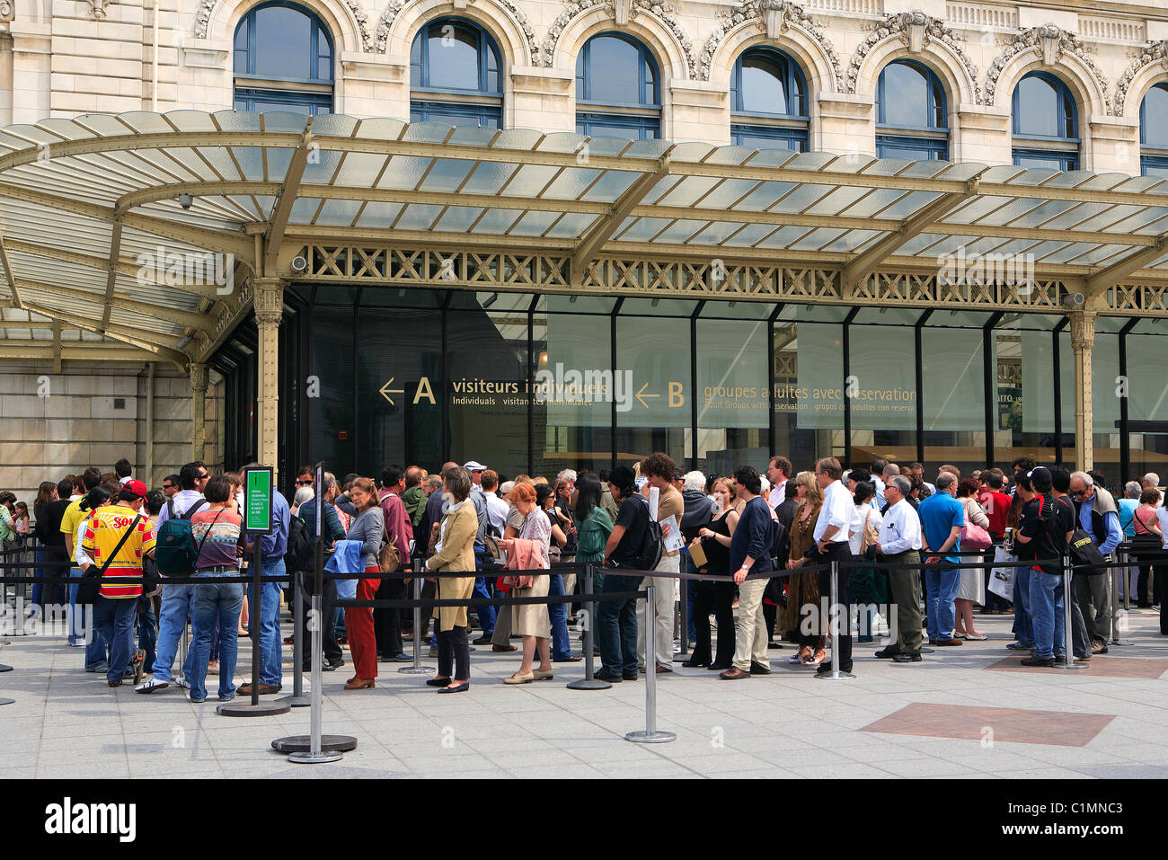 Francia, Parigi, Norvins Street Foto Stock