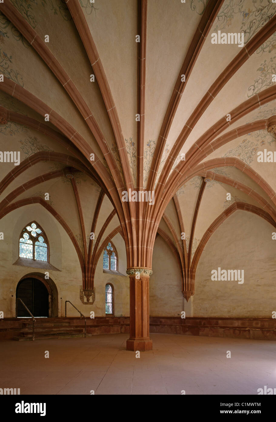 Eberbach offrono, Zisterzienserkloster, Kapitelsaal Foto Stock