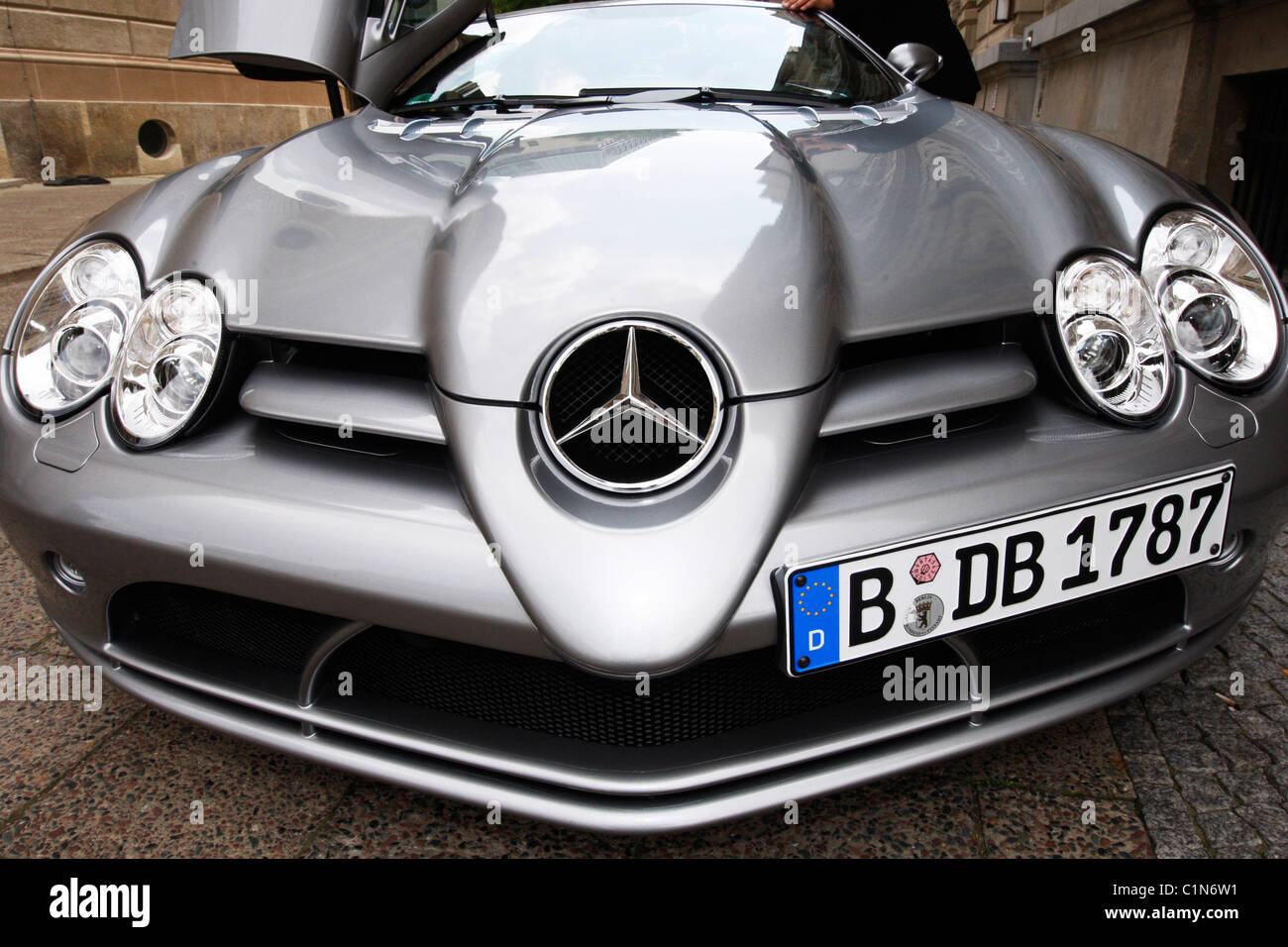 Atmosfera Mercedes Benz Fashion Week Berlin Primavera/Estate 2010 Berlino, Germania - 01.07.09 Foto Stock