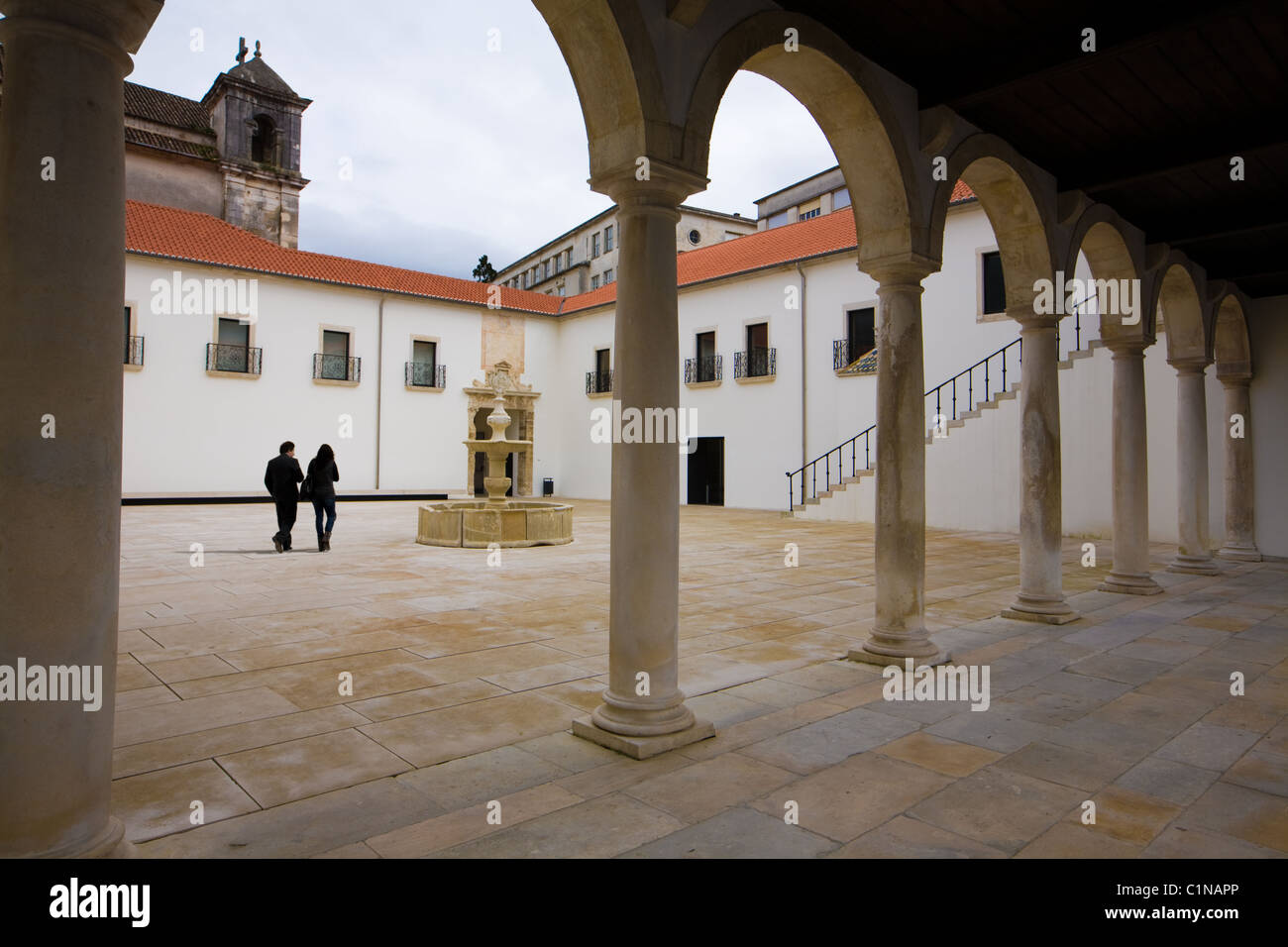 Machado de Castro criptoportico romano Museo Nazionale, Coimbra, Portogallo Foto Stock