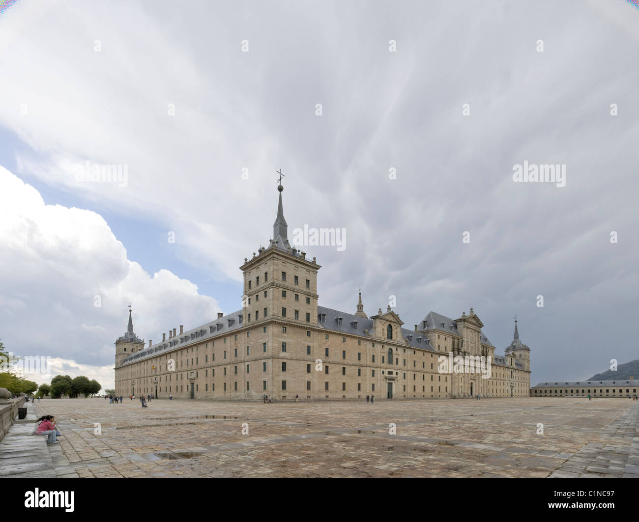 El Escorial, Monasterio-palacio, Klosterpalast Foto Stock