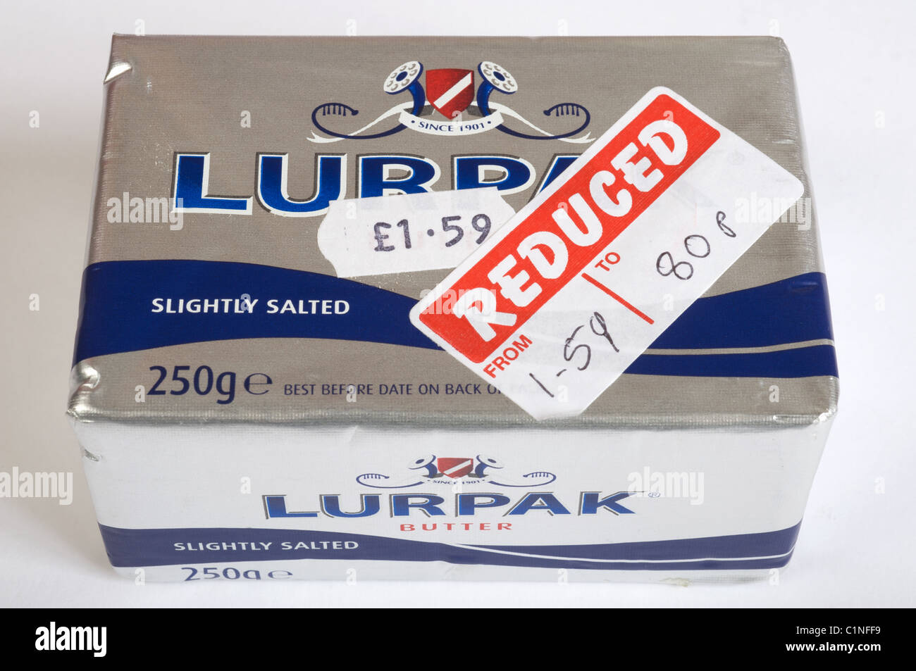 Lurpak burro a prezzo ridotto Foto Stock