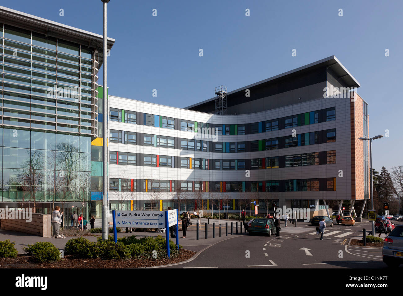 La regina Alexander ospedale a Cosham vicino a Portsmouth esterno. Foto Stock