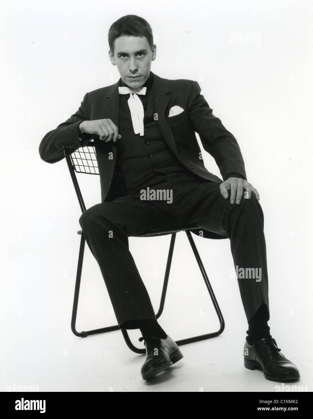 JOOLS HOLLAND UK musicista e presentatore TV circa 1980 Foto Stock