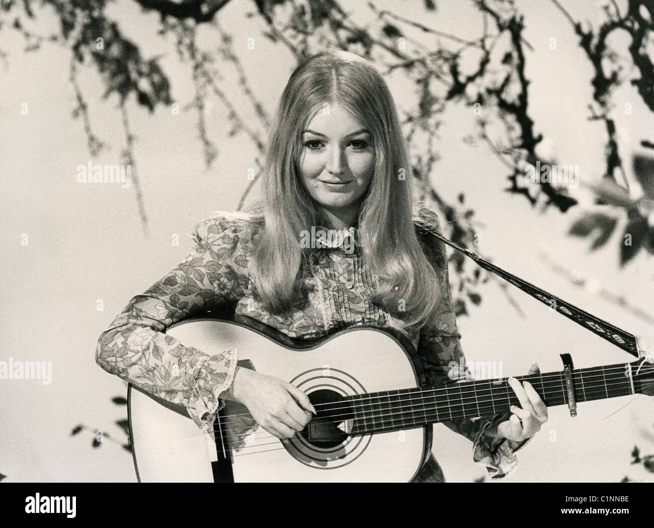 MARY HOPKIN gallese cantante pop nel 1968 Foto Stock
