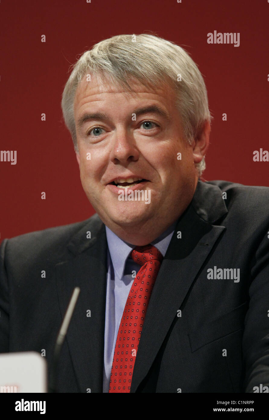 CARWYN JONES AM partito laburista 26 settembre 2010 Manchester Central Manchester Inghilterra England Foto Stock