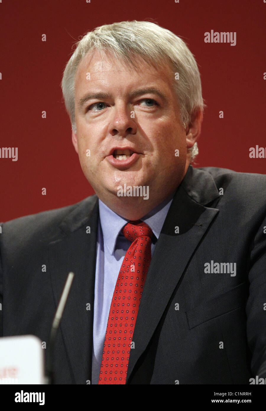 CARWYN JONES AM partito laburista 26 settembre 2010 Manchester Central Manchester Inghilterra England Foto Stock