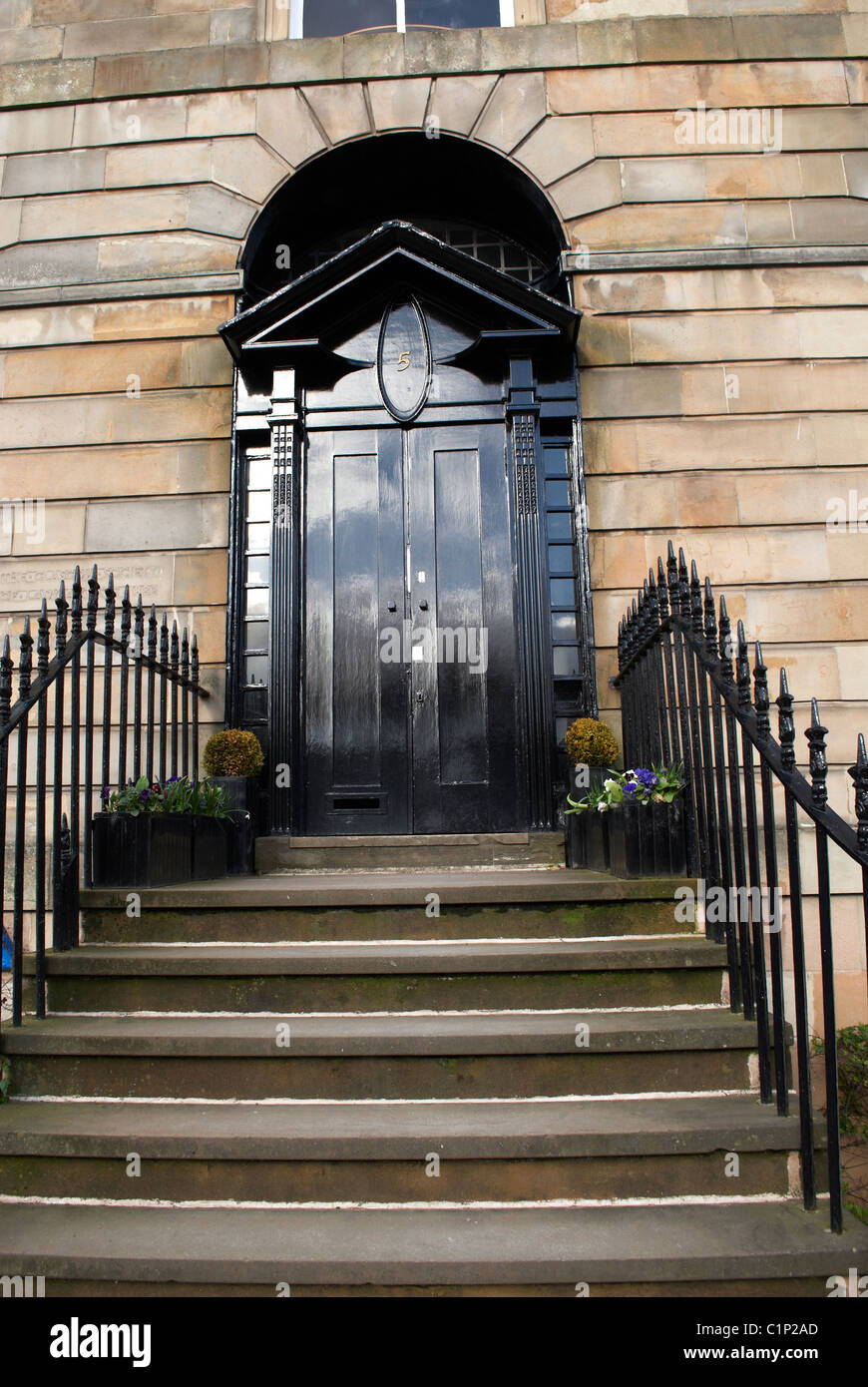 Charles Rennie Mackintosh porta Glasgow Foto Stock