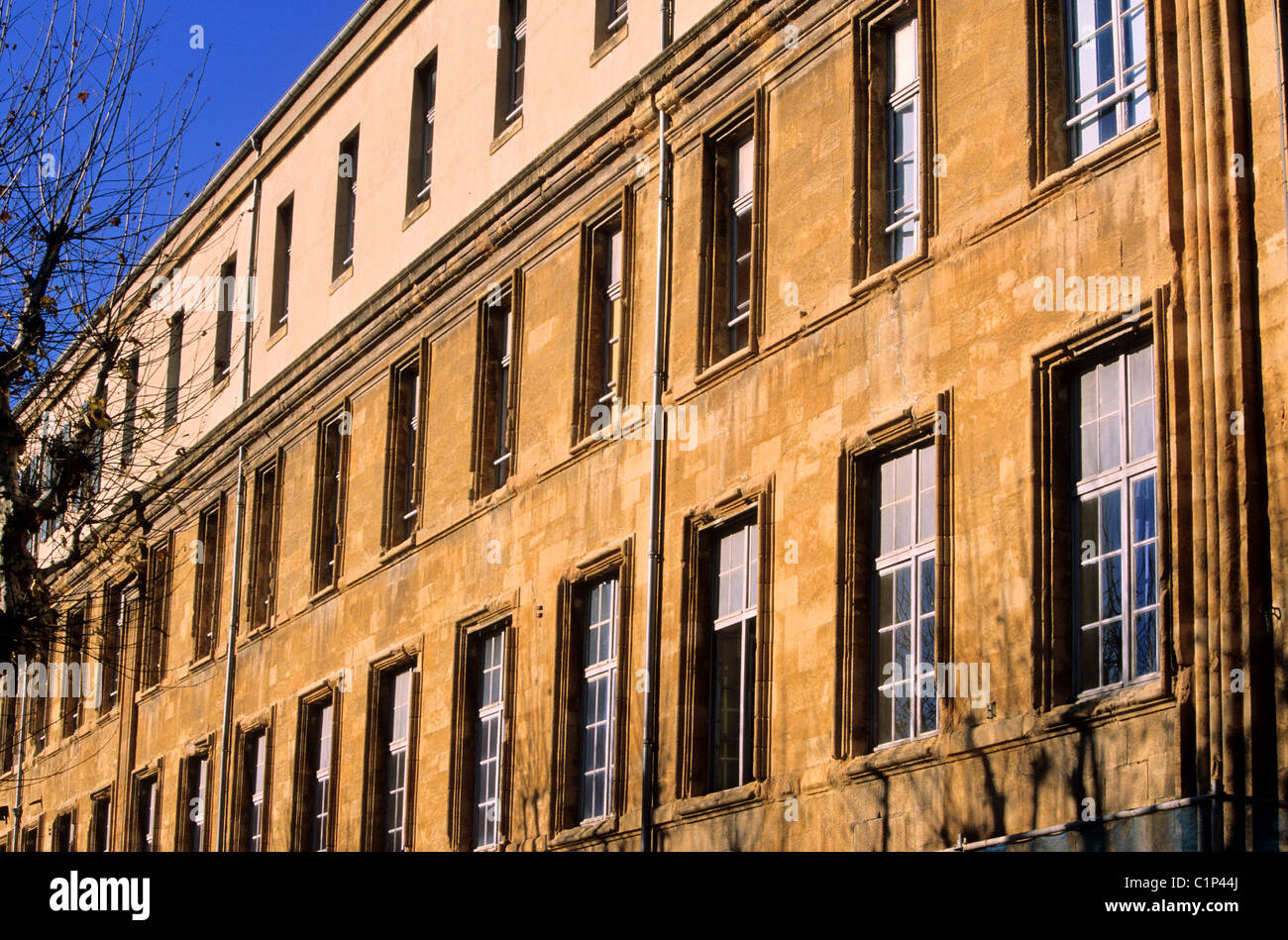 Francia, Bouches du Rhone, Aix en Provence, collegio Bourbon (attuale collegio Mignet), 41 rue Cardinale Foto Stock
