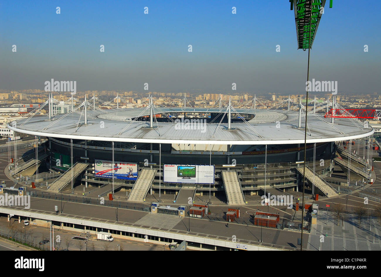 Francia Seine Saint Denis Saint Denis Stade de France (stadio) dagli  architetti Michel Macary Aymeric Zublena Michel Regembal Foto stock - Alamy