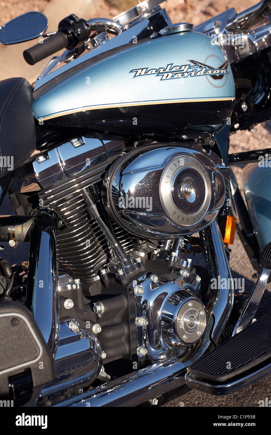 Stati Uniti, Nevada, Las Vegas, Harley Davidson Moto Foto Stock
