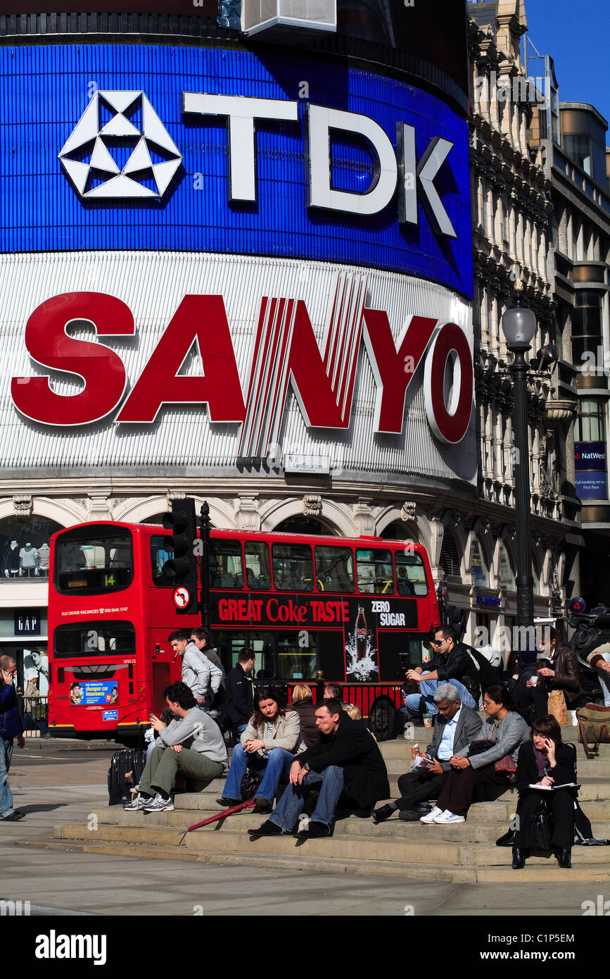 Regno Unito, Londra, Piccadilly Circus Foto Stock