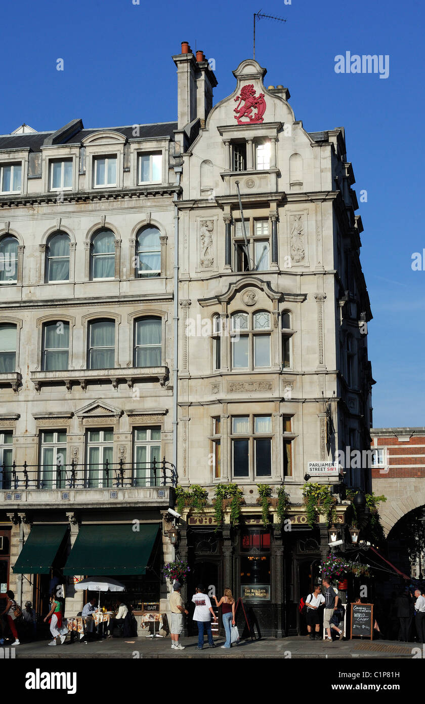 Regno Unito, London, Westminster, Parlamento Street Foto Stock