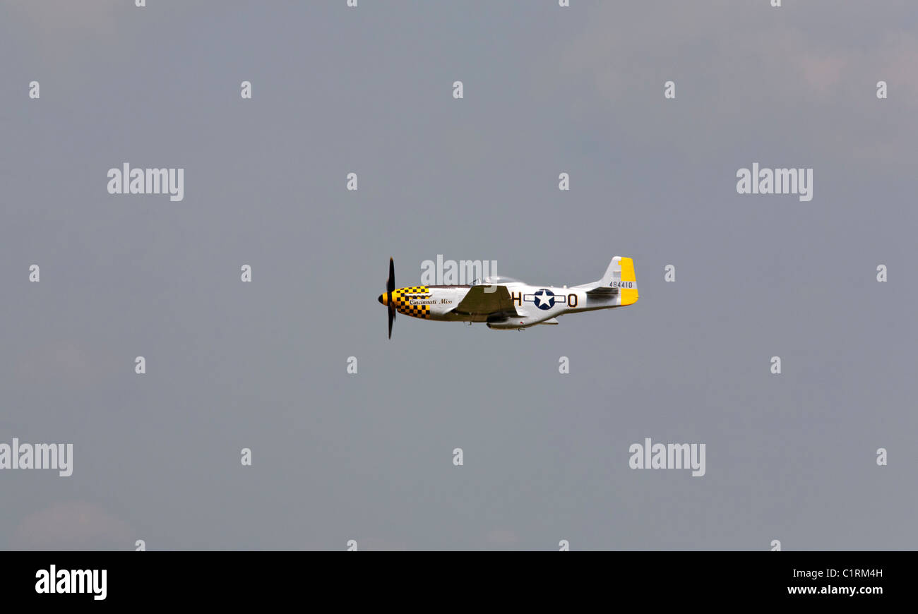 P Mustang, la II Guerra Mondiale era fighter. Foto Stock