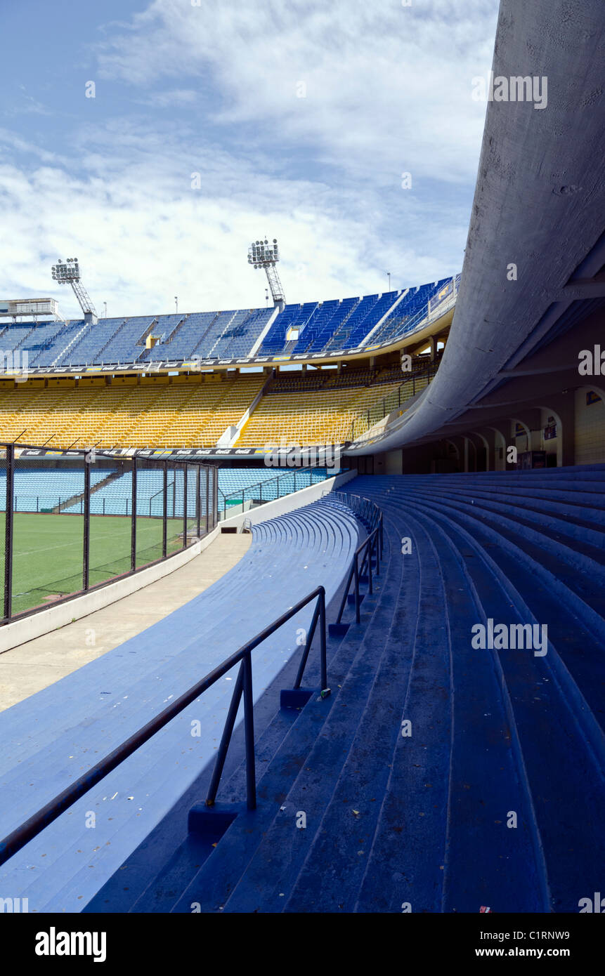 La Bombonera stadium (casa di Boca Junior club di calcio), La Boca neighborhood, Buenos Aires, Argentina Foto Stock