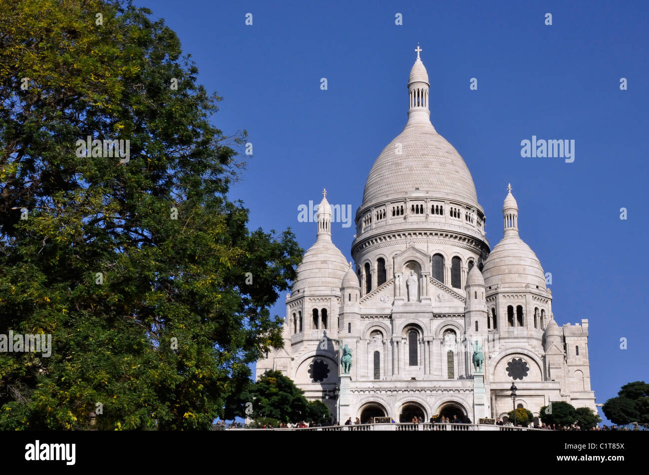Basilique de Sacre Coeur Foto Stock